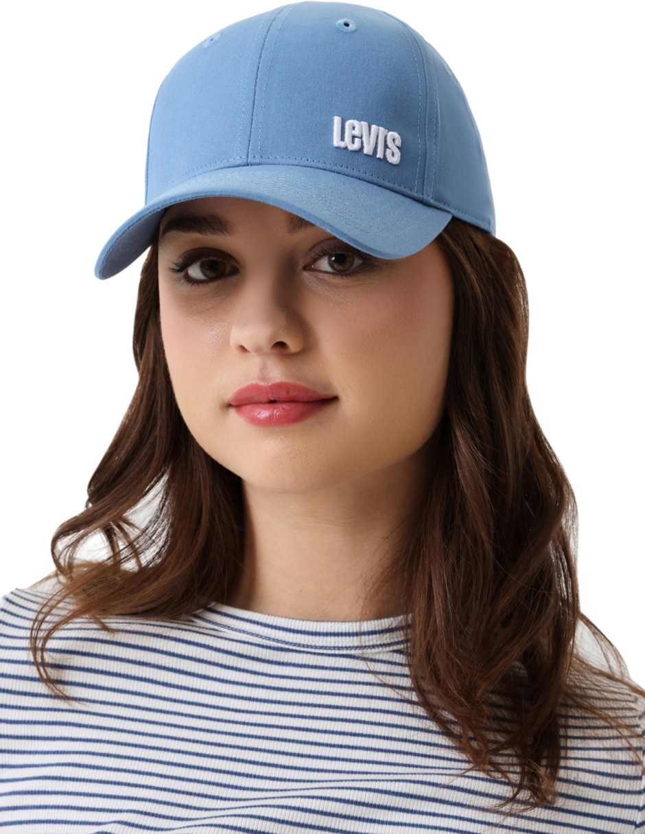 Gorra con visera curva casual para mujer 2