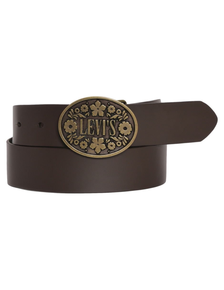 Cinturón de piel para mujer