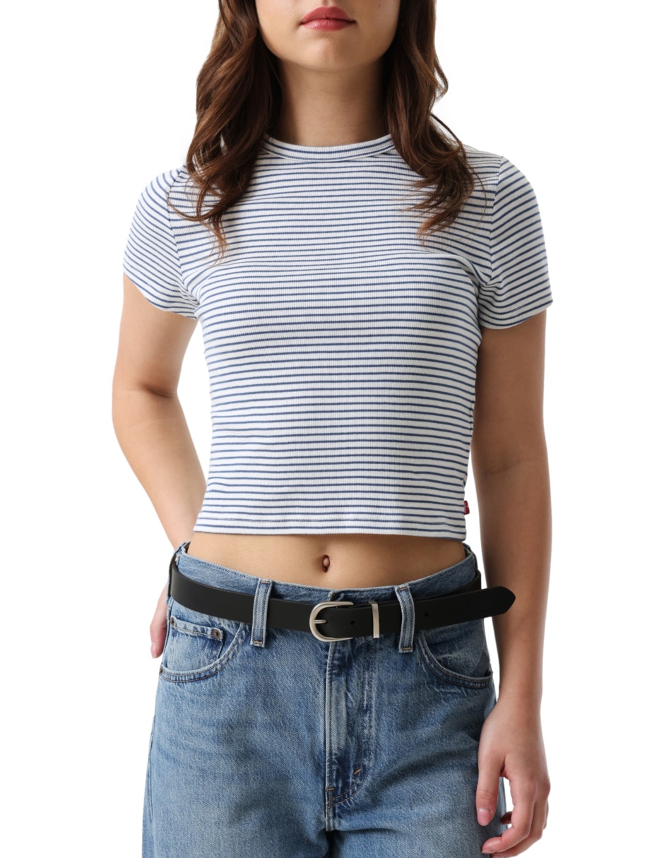Cinturón levi's de piel para mujer