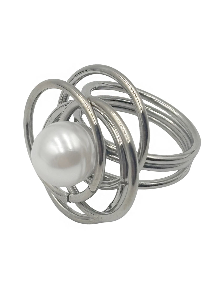 Anillo de flor liso 2