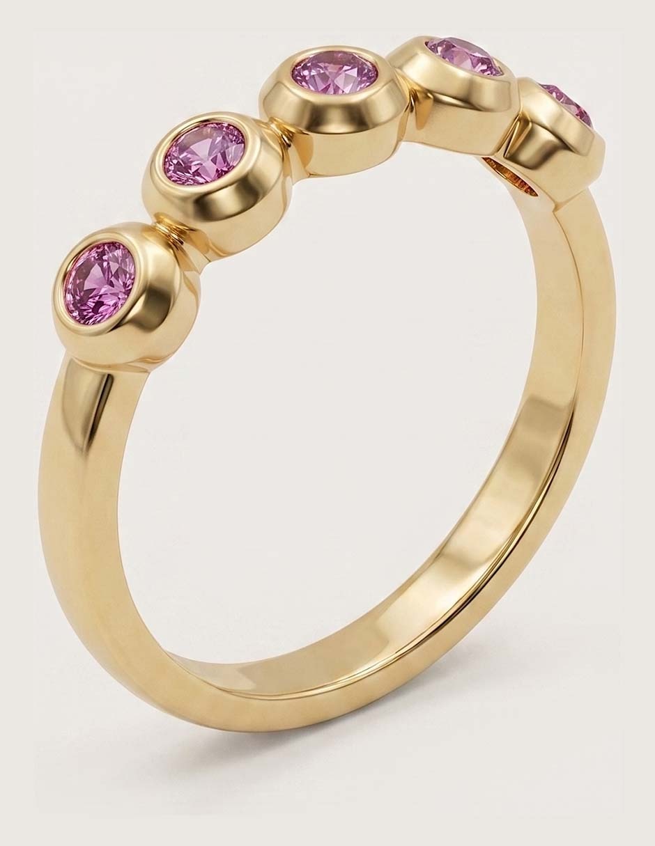 Anillo map brillante