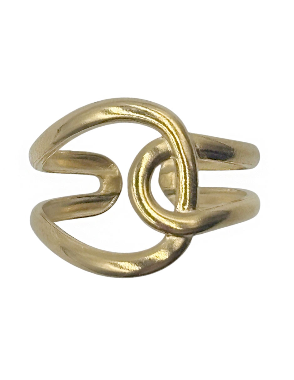 Anillo Joyería de metal liso 3
