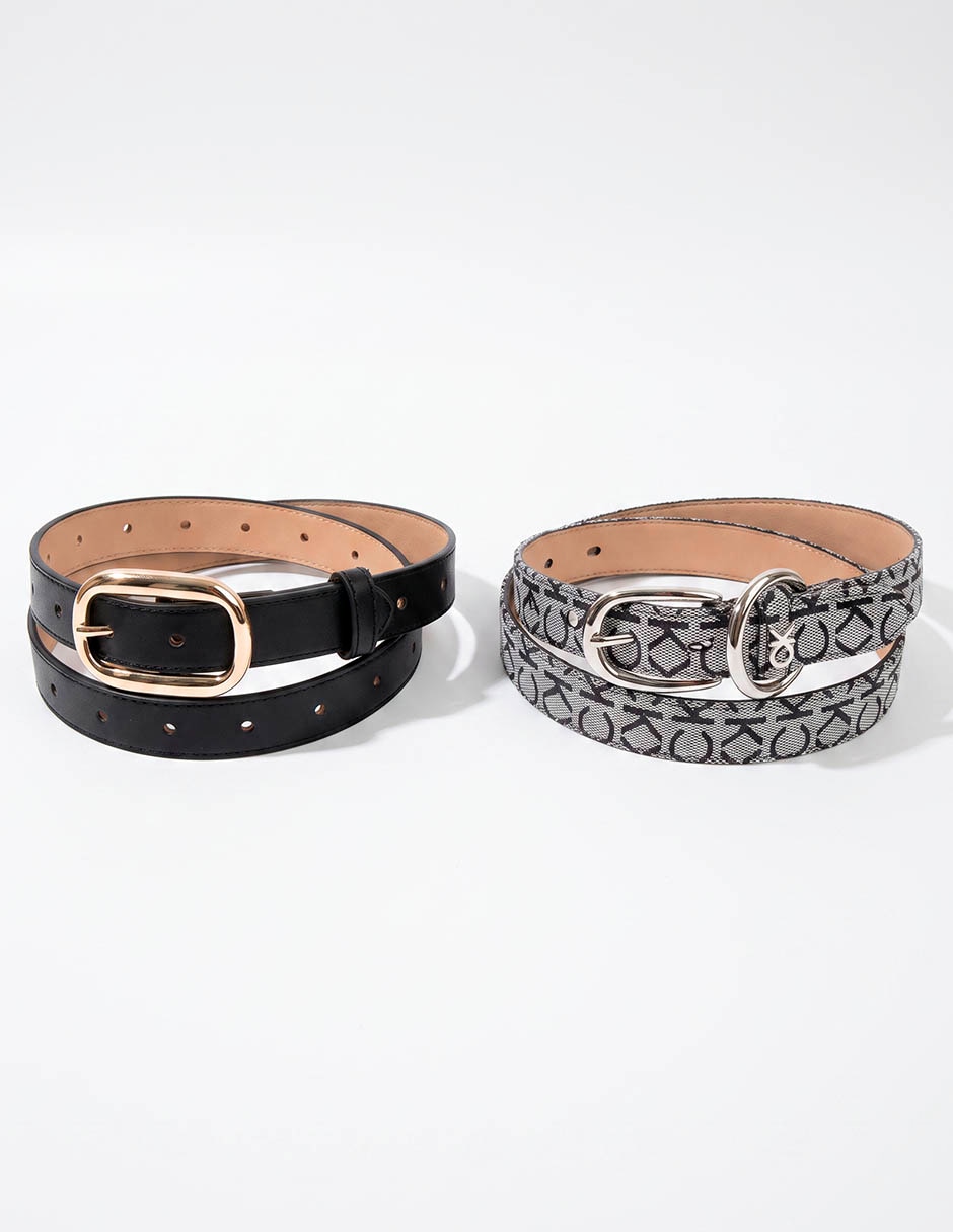 Set cinturón calvin klein para mujer Set cinturón calvin klein para mujer
