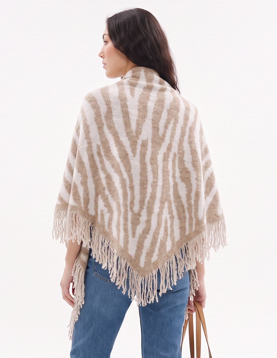 Capa poncho kimono DKNY para mujer 2