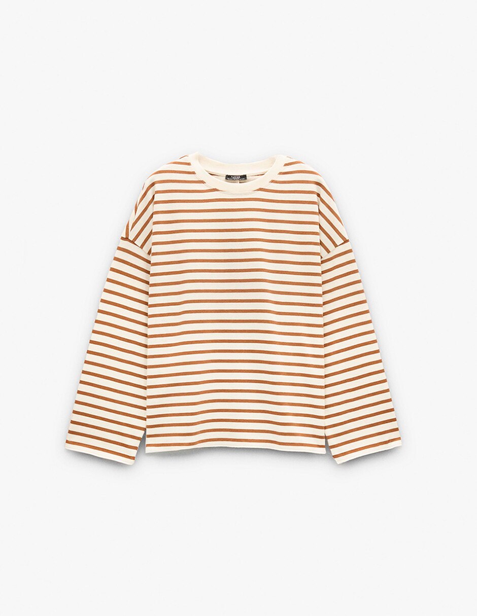 Playera manga corta t display cuello redondo para mujer 5