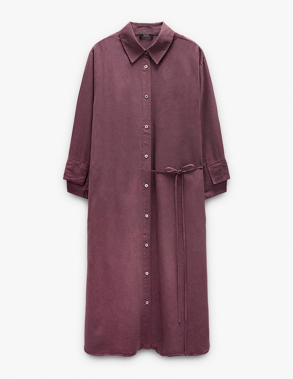 Vestido midi casual t display para mujer 5
