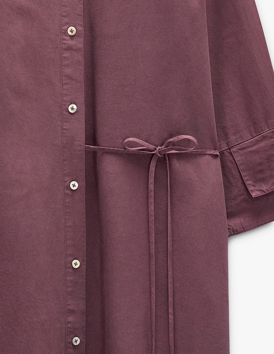 Vestido midi casual t display para mujer 6