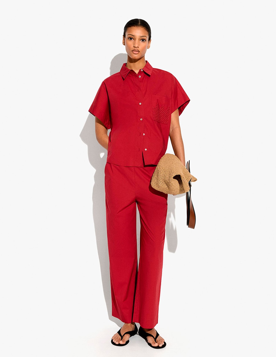 Pantalón de vestir regular para mujer 3