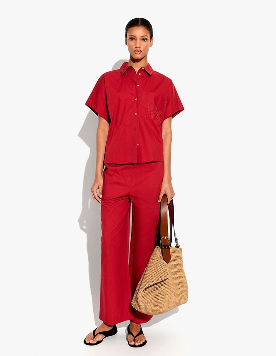 Pantalón de vestir regular para mujer 4