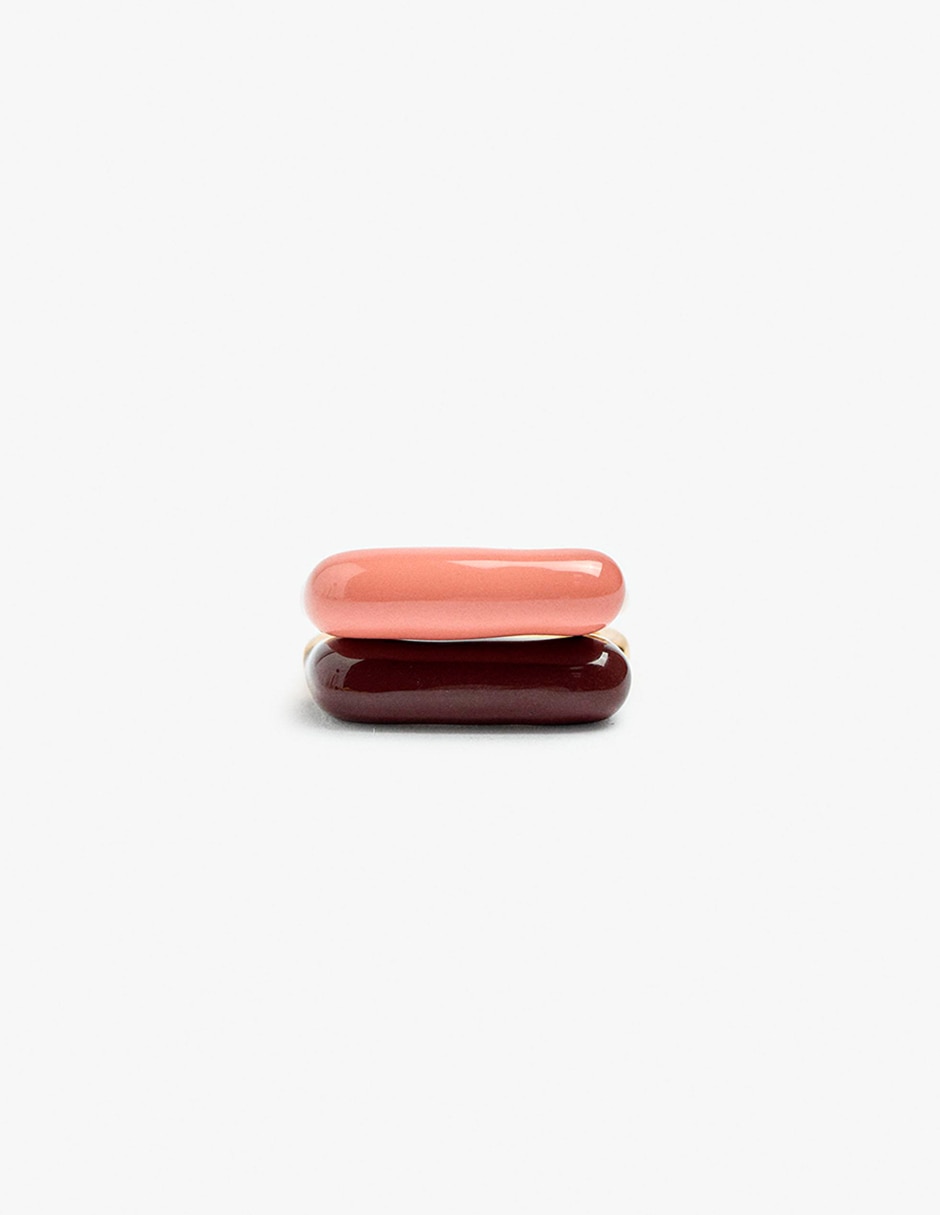 Anillo maison clay mate Anillo maison clay mate