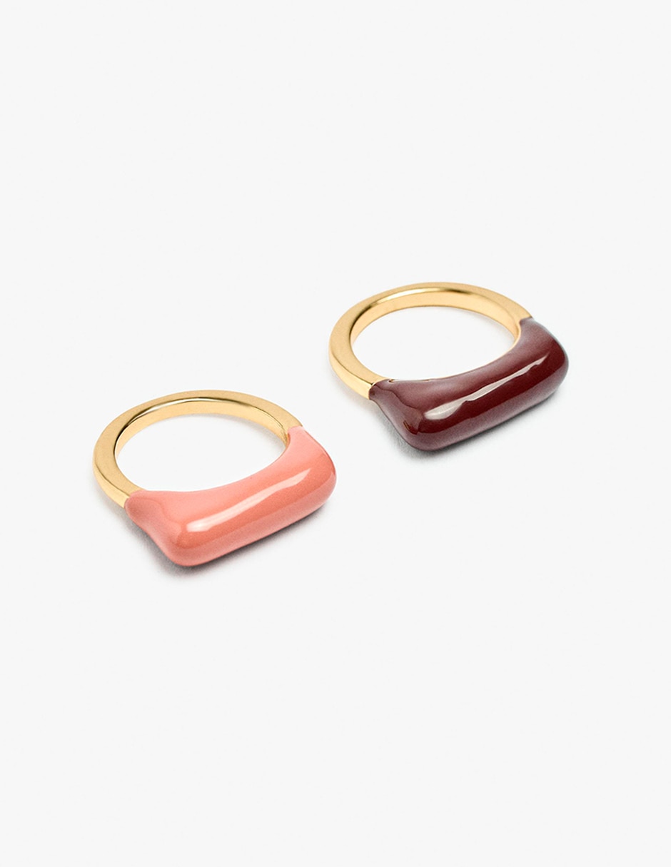 Anillo maison clay mate 3