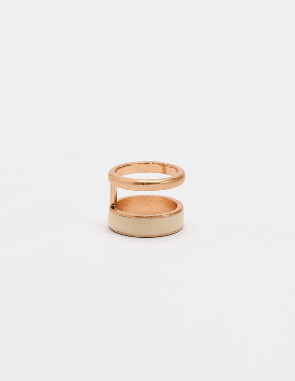 Anillo golden basics extra mate 3