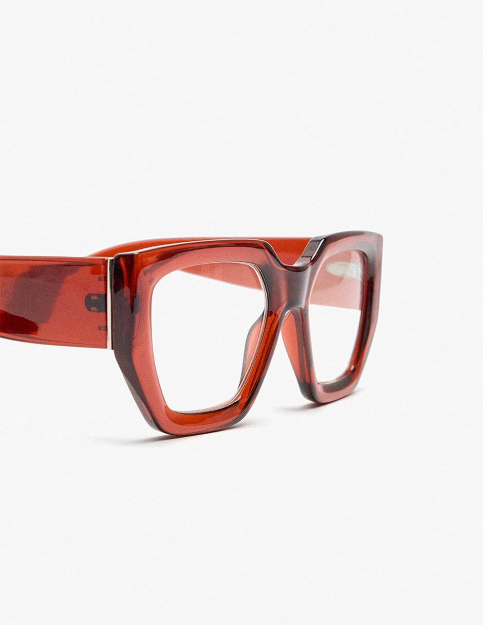 Lentes de lectura Parfois rectangular para mujer