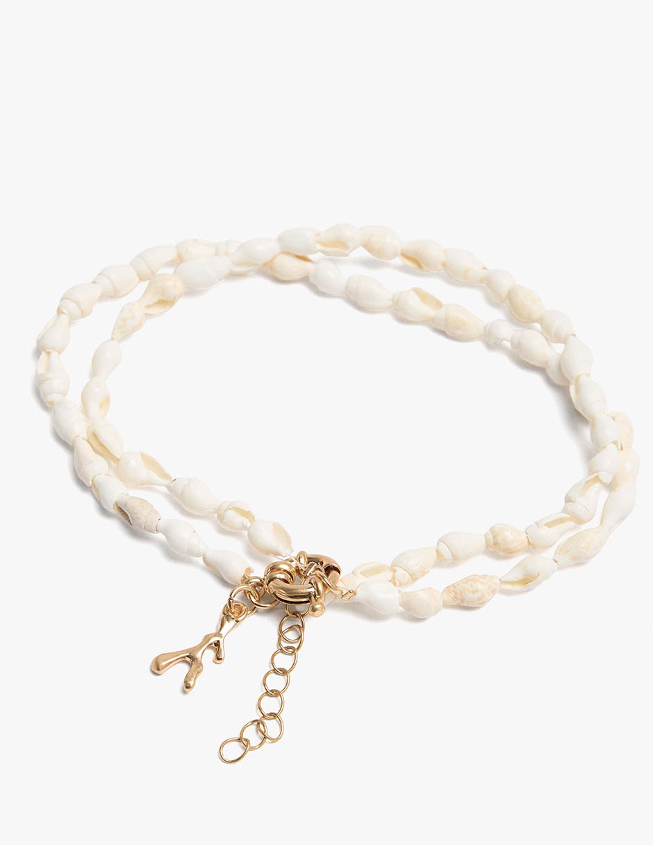 Pulsera con golden basics 2
