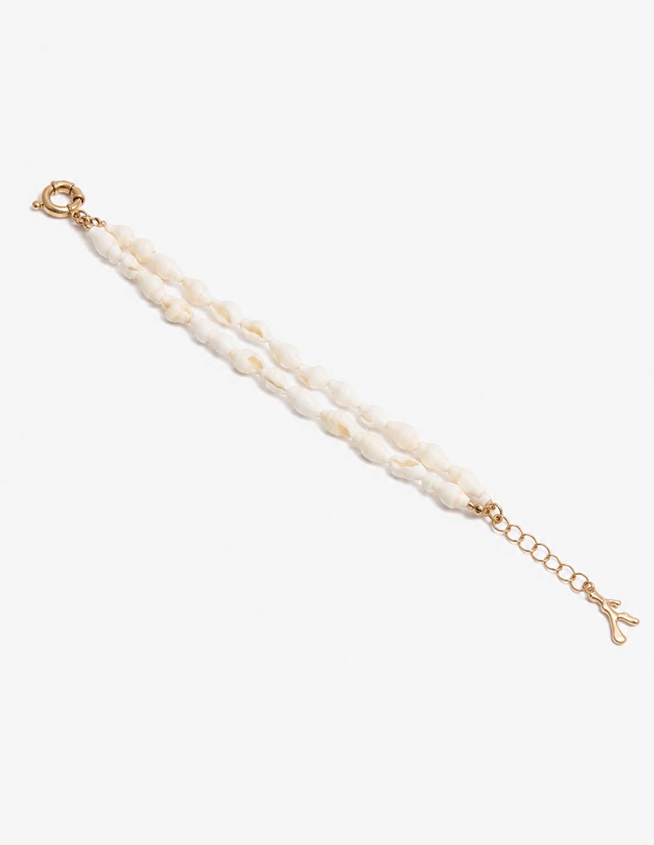 Pulsera con golden basics 3