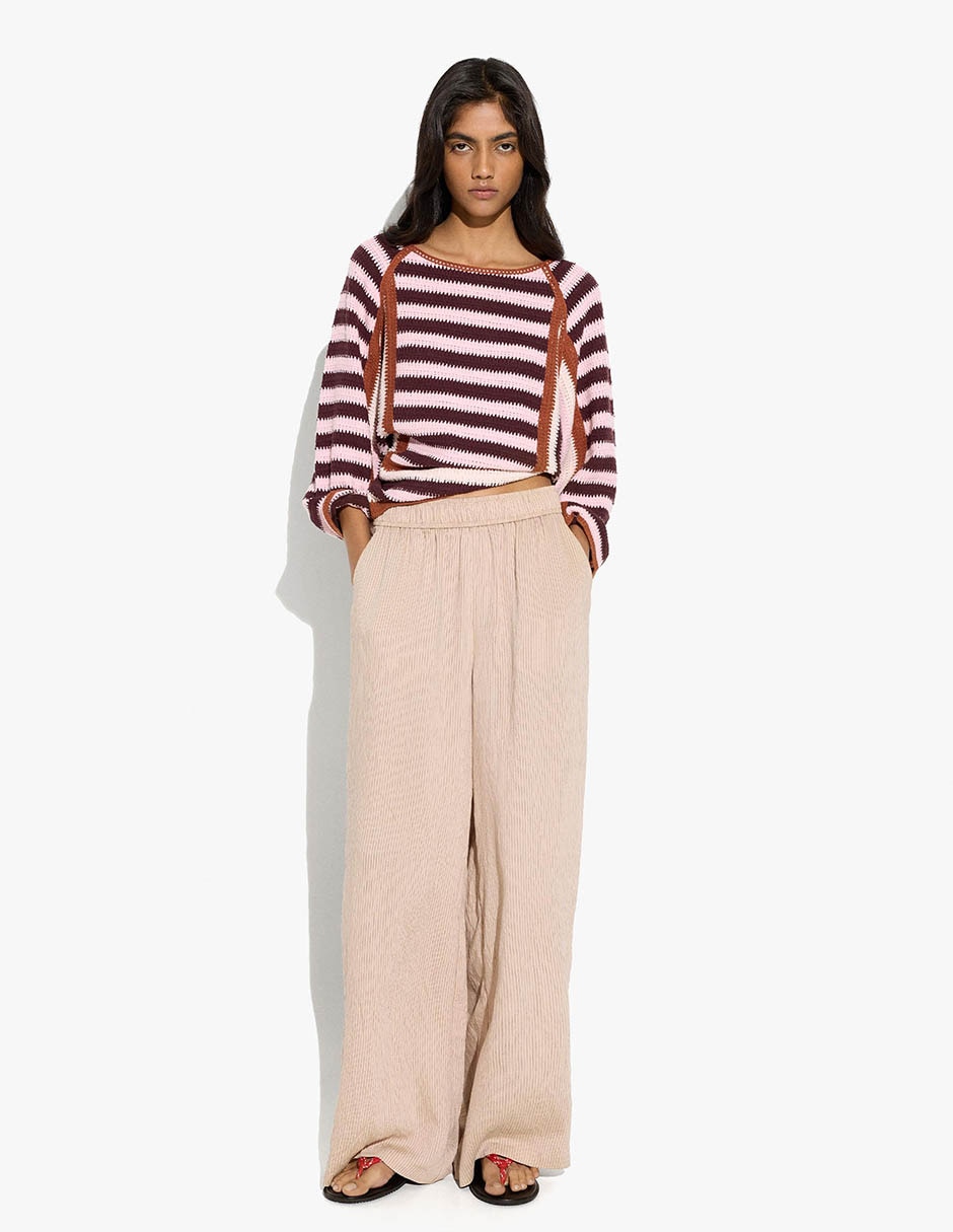 Pantalón regular regular para mujer 3
