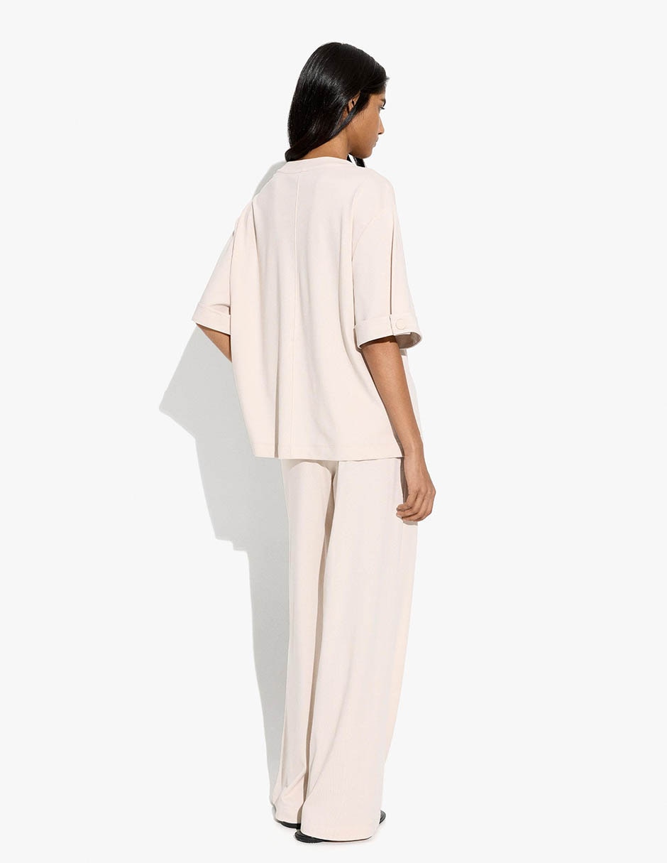 Pantalón regular regular para mujer 2