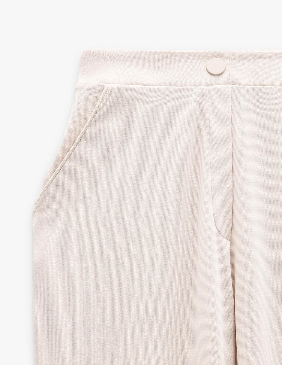 Pantalón regular regular para mujer 6