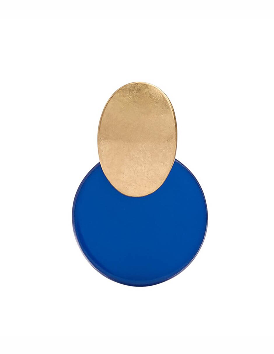 Aretes largos masked con acabado mate 3