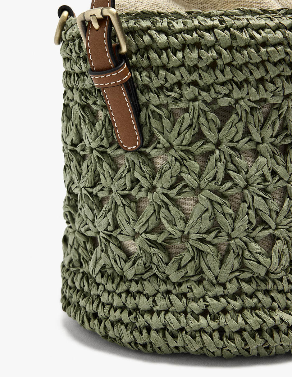 Bolsa bucket flint para mujer 2