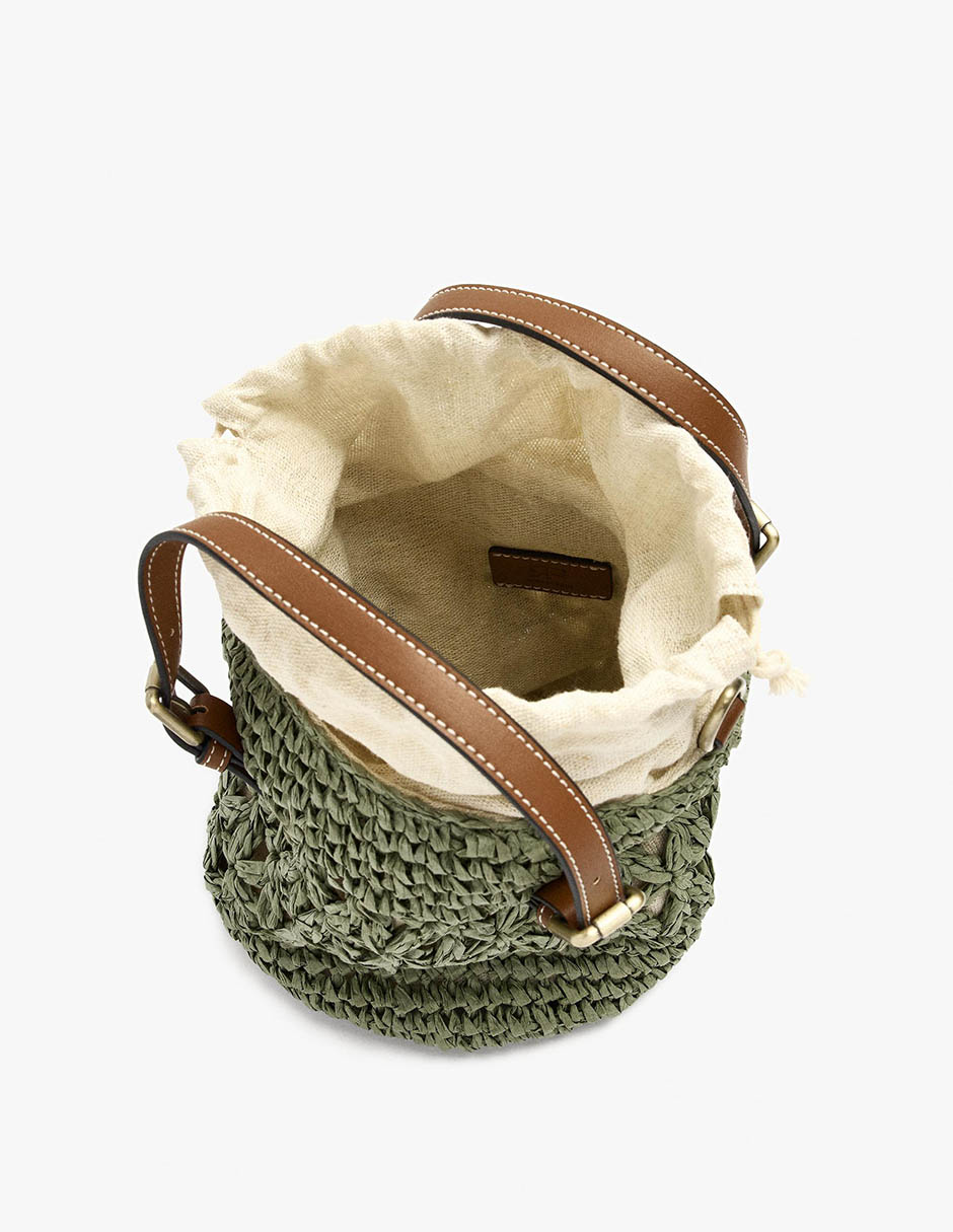 Bolsa bucket flint para mujer 4