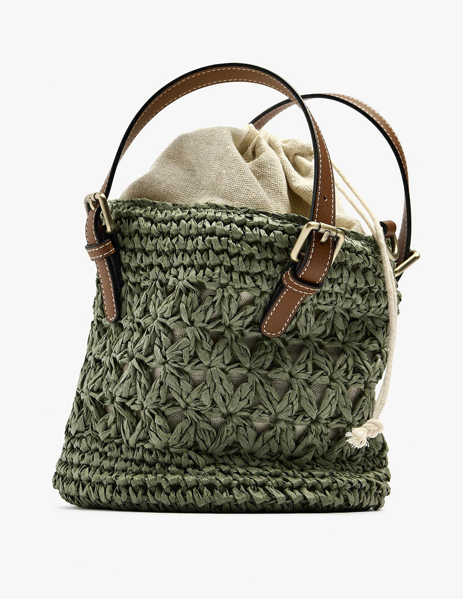 Bolsa bucket flint para mujer 5