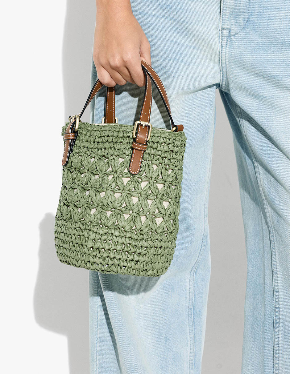 Bolsa bucket flint para mujer 6