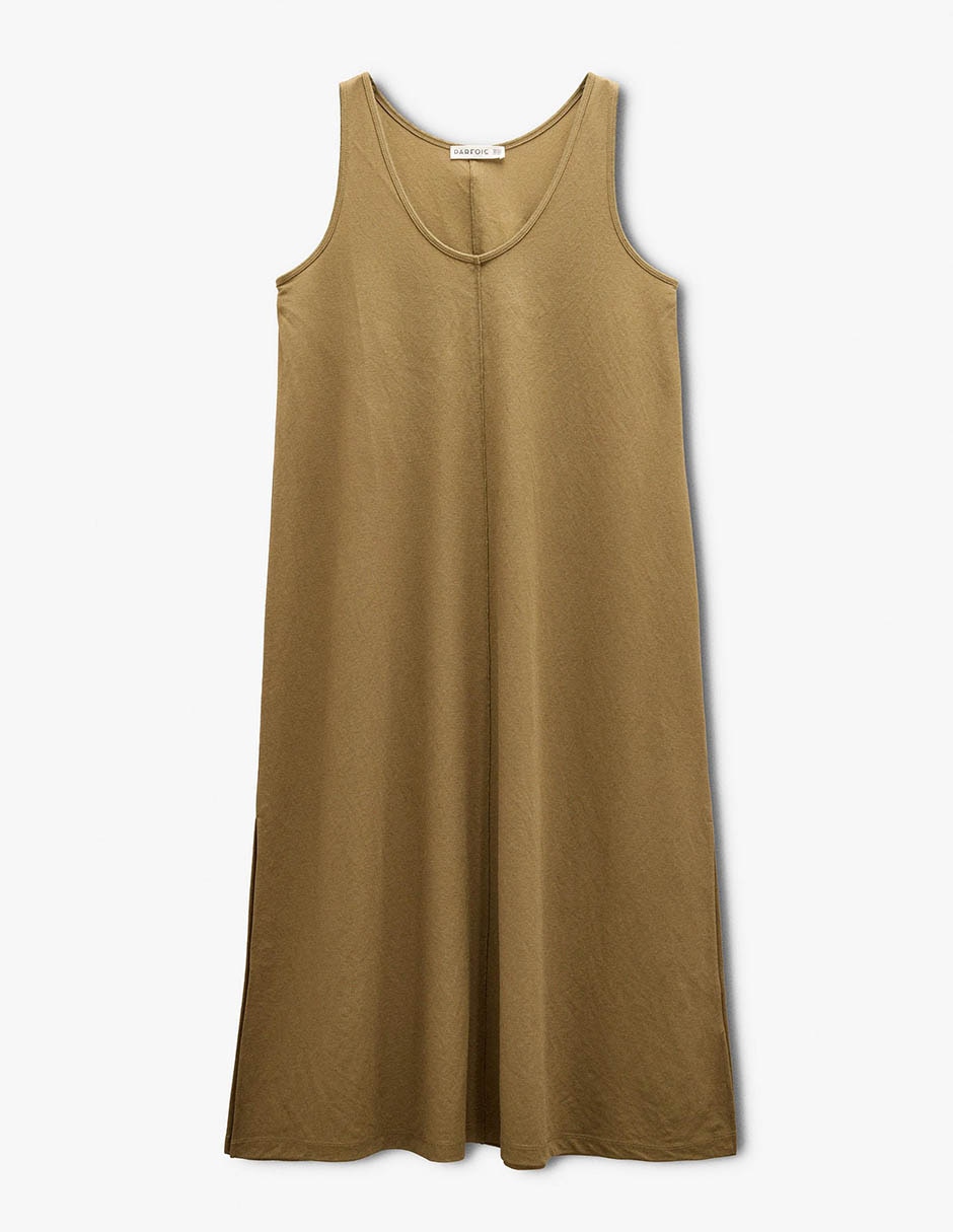 Vestido Largo Casual T DISPLAY 1 JUNE para mujer 5