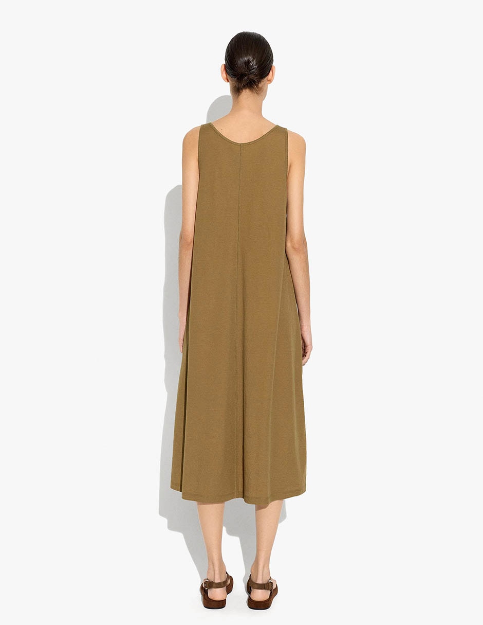Vestido largo casual t display para mujer 2