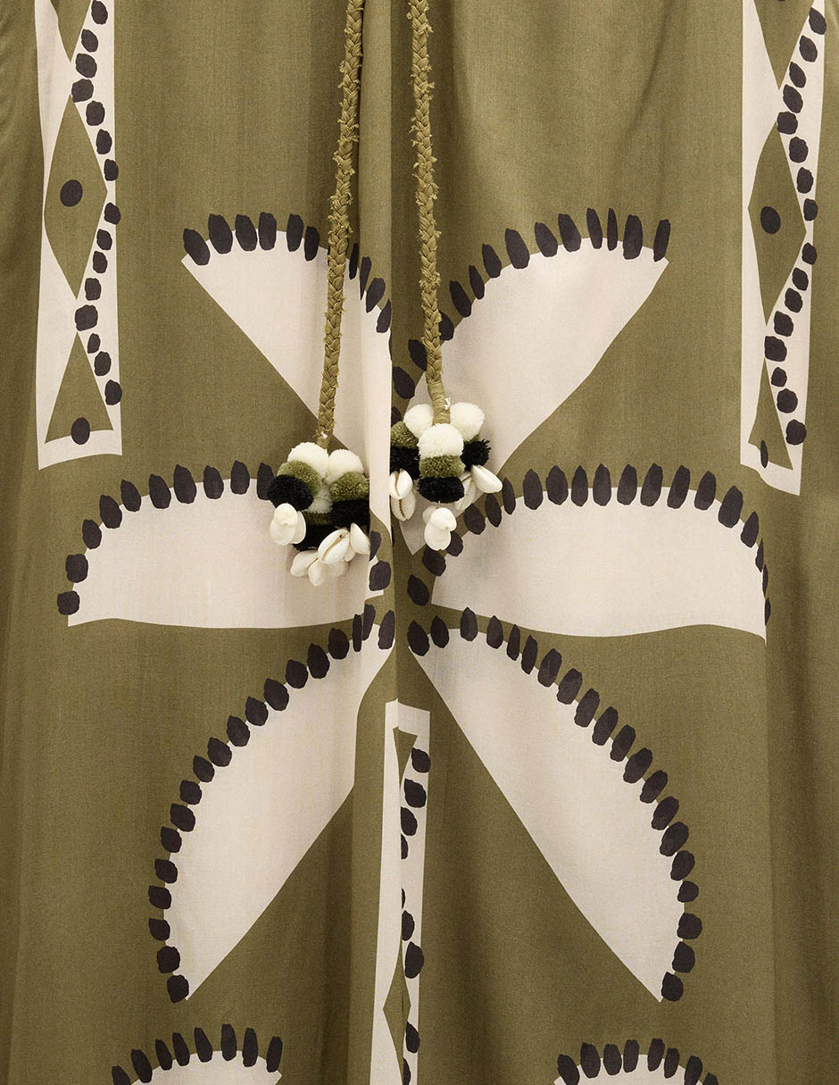 Vestido Largo Casual T DISPLAY 2 JUNHO para mujer 5