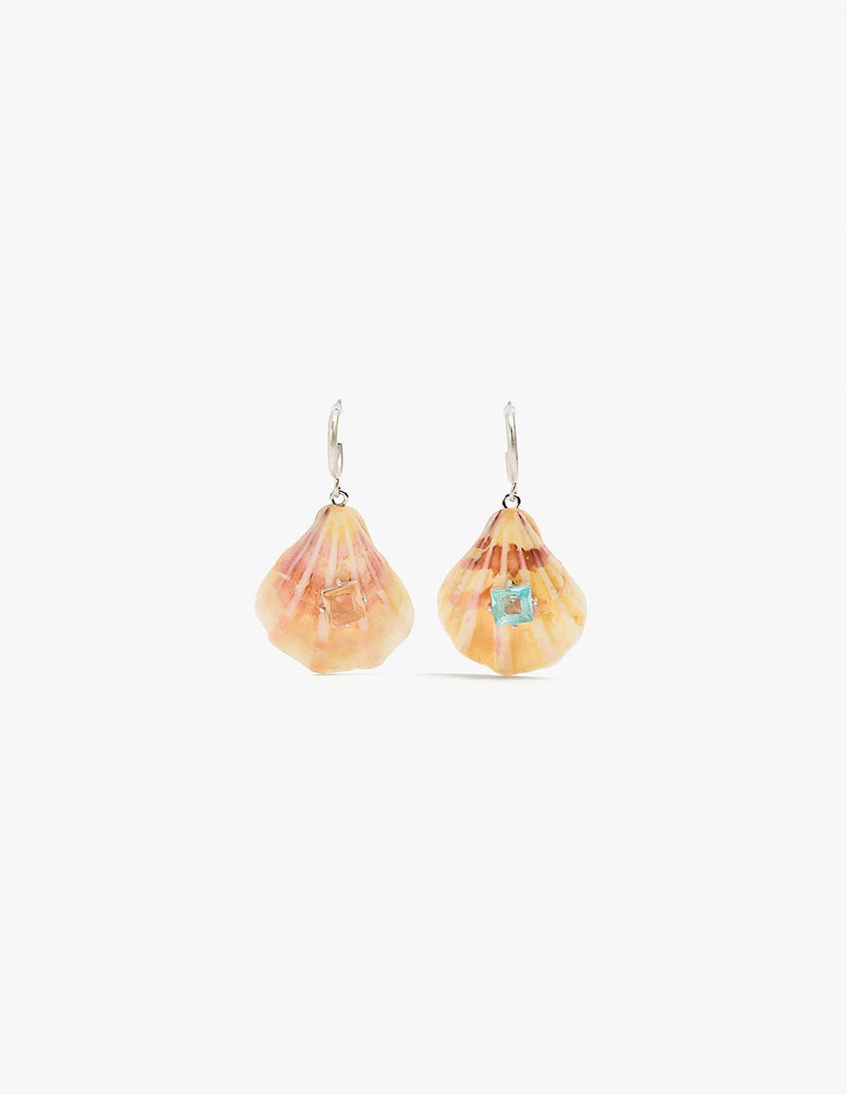 Aretes Mare con acabado mate Aretes Mare con acabado mate
