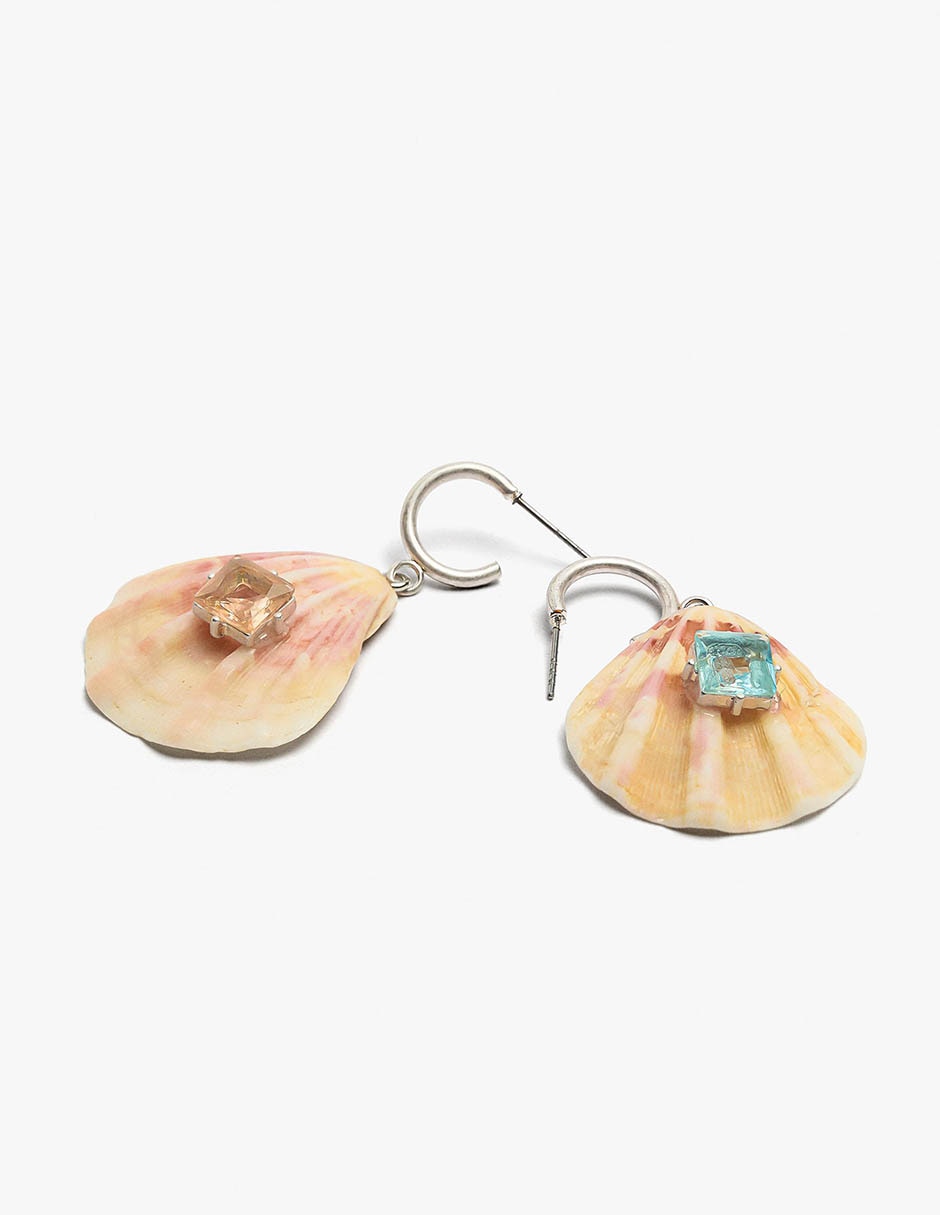 Aretes Mare con acabado mate 2