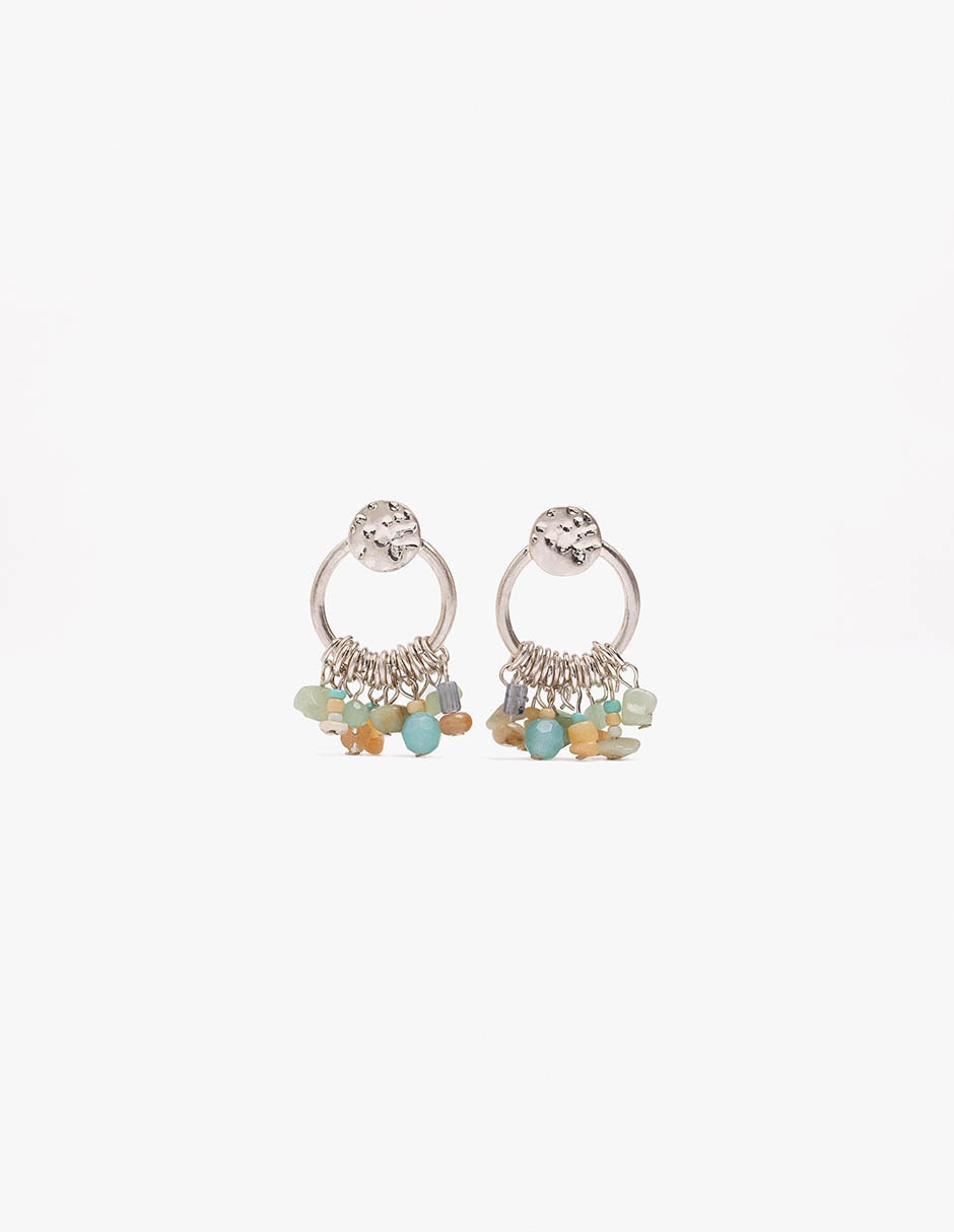 Aretes mare con acabado mate