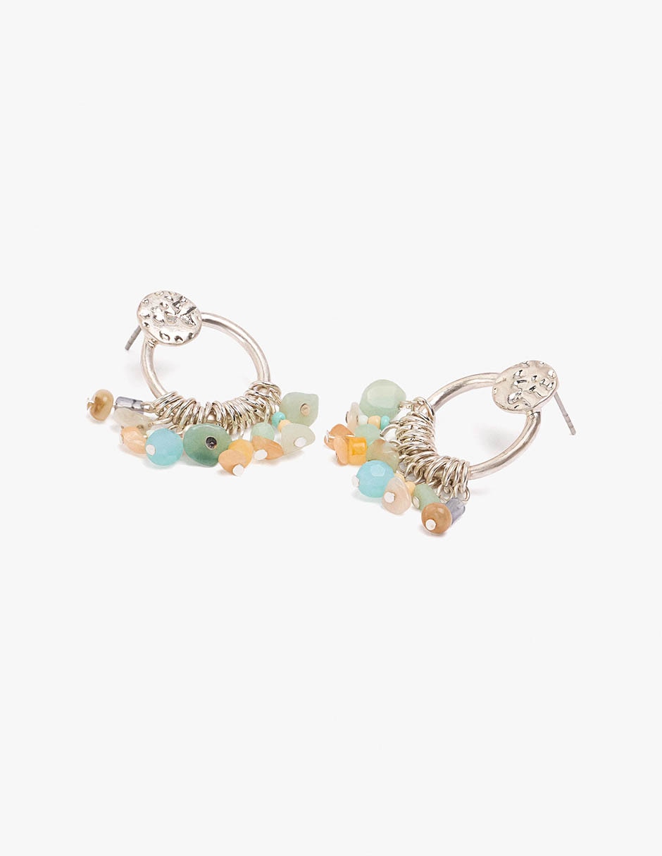 Aretes mare con acabado mate 2