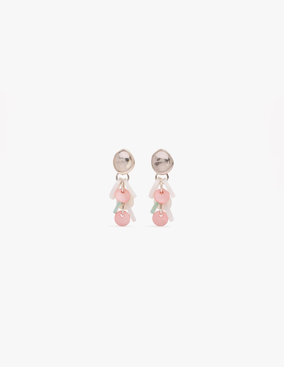 Aretes Mare con acabado mate