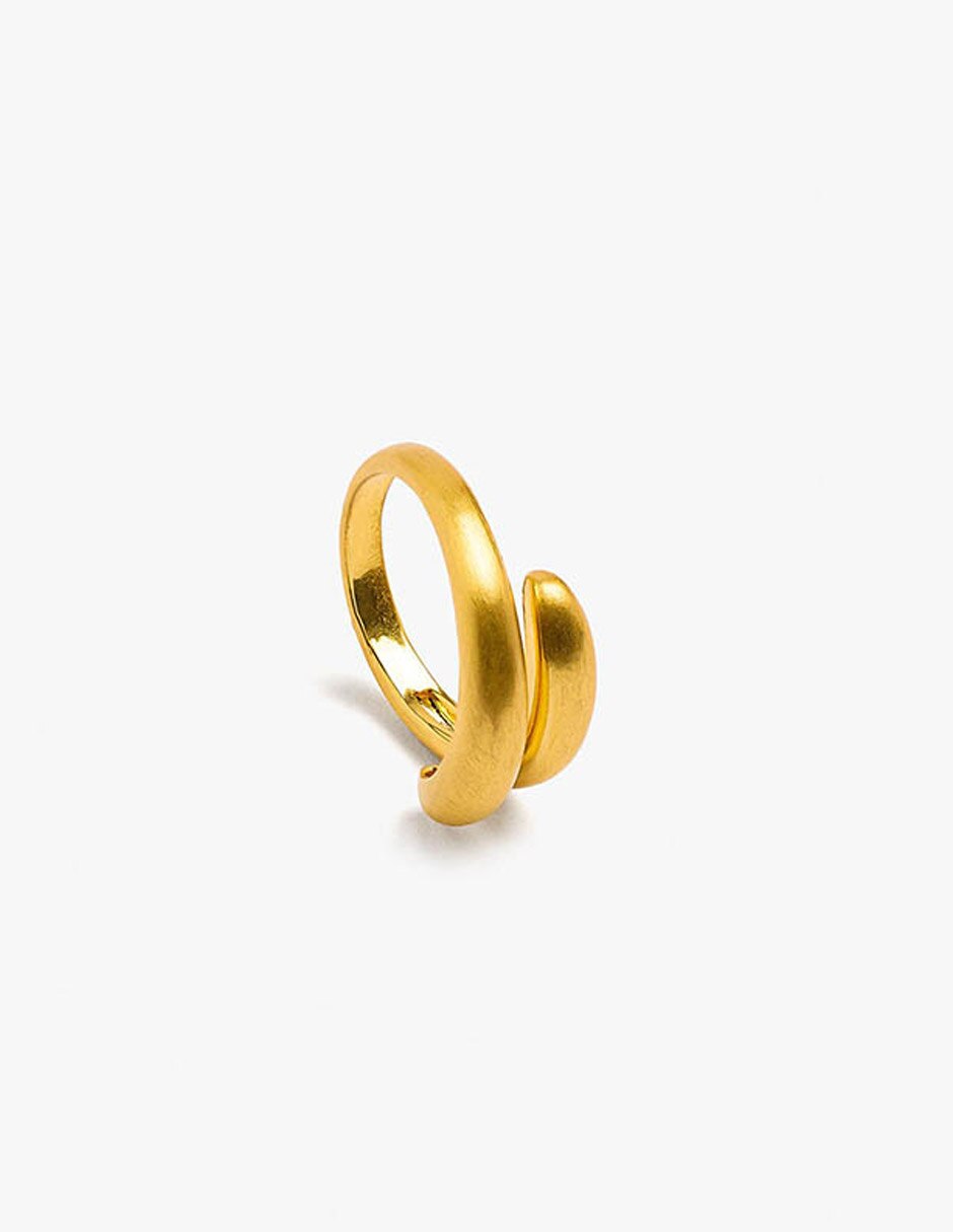 Anillo golden delicates de latón 2