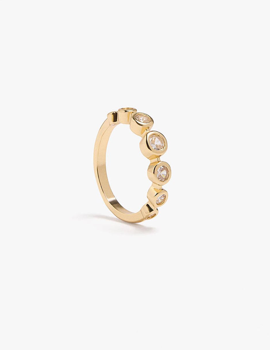 Anillo golden delicates de latón 2