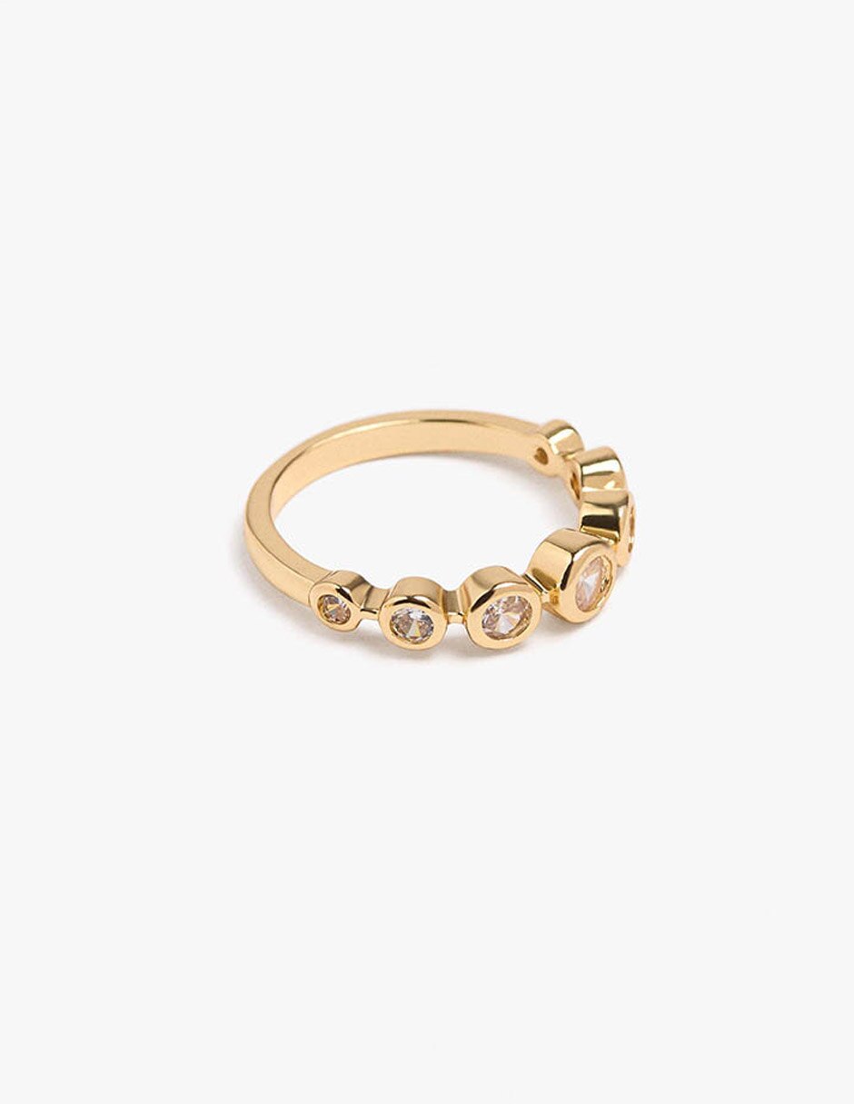 Anillo golden delicates de latón 3