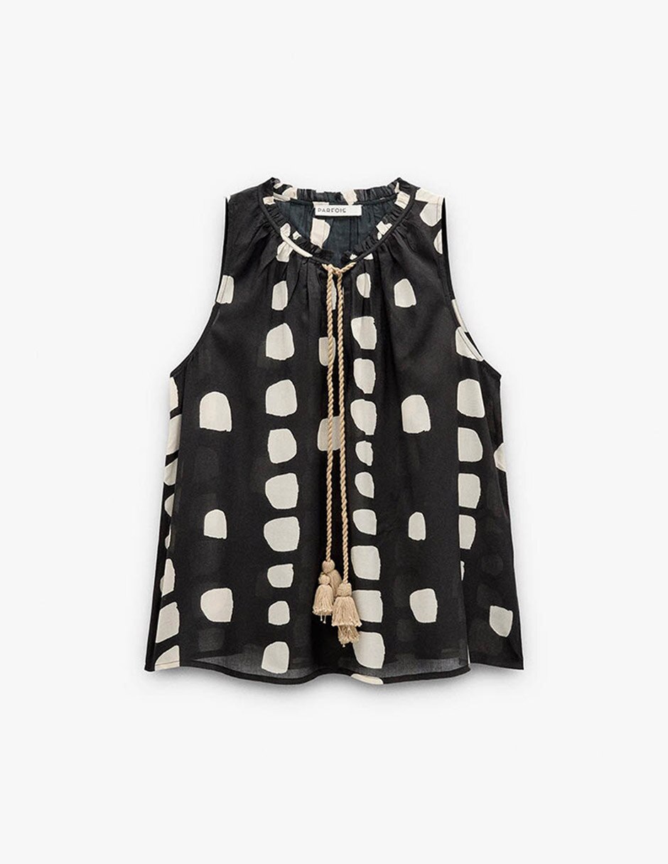 Top cuello V 5