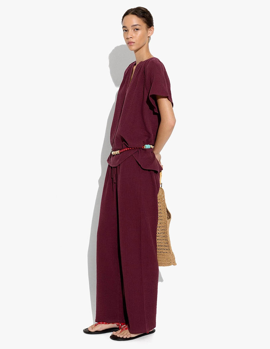 Camisa de algodón para mujer 9