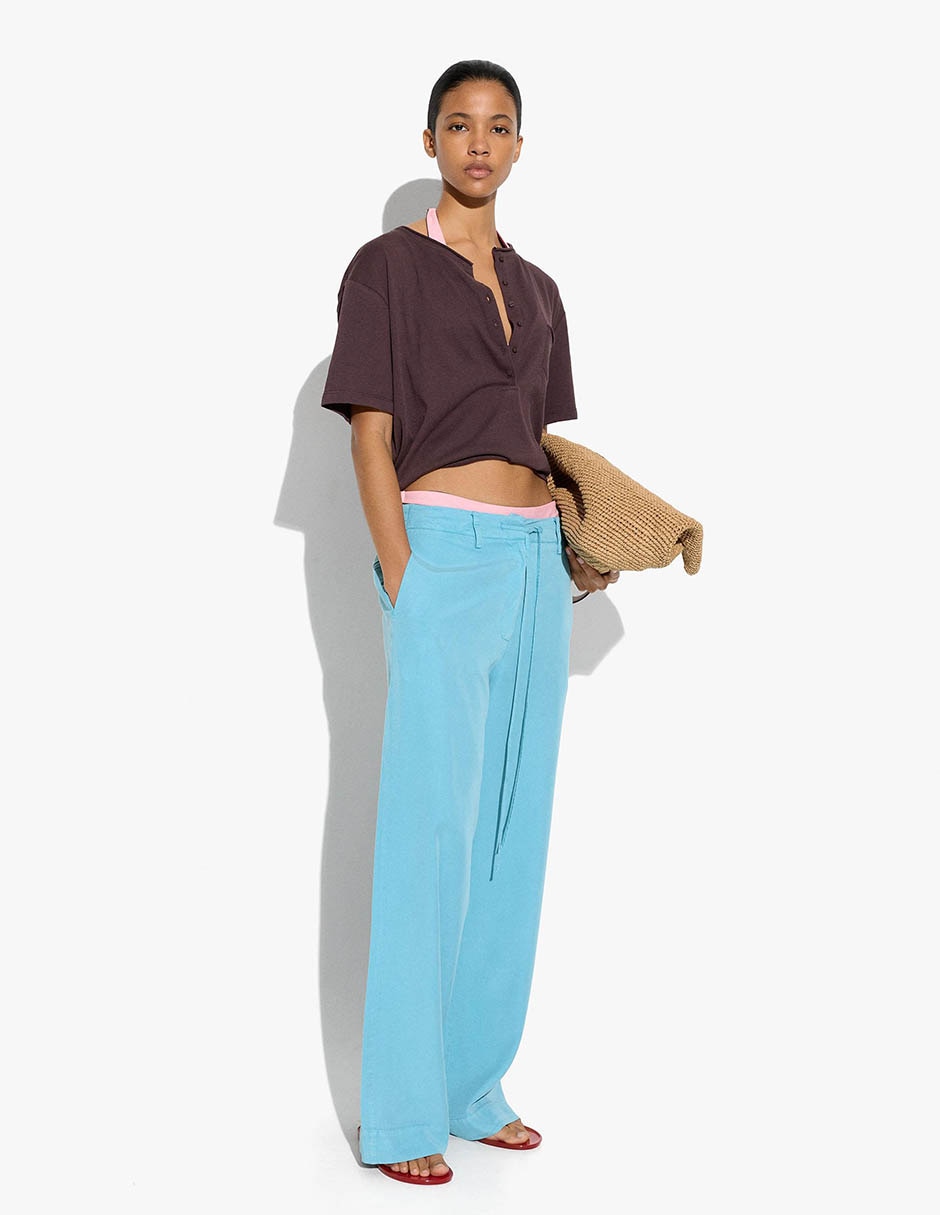 Pantalón de vestir parfois regular para mujer