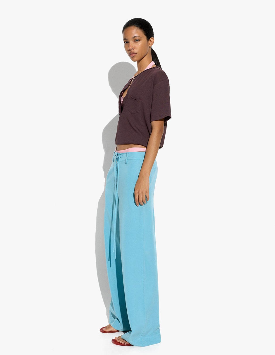 Pantalón de vestir parfois regular para mujer