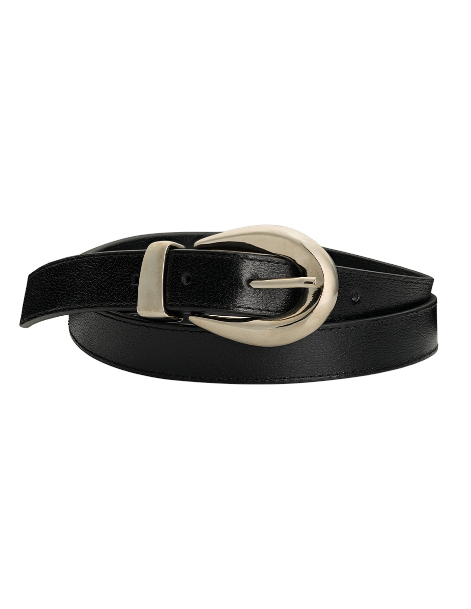 Cinturón de piel bovino para mujer