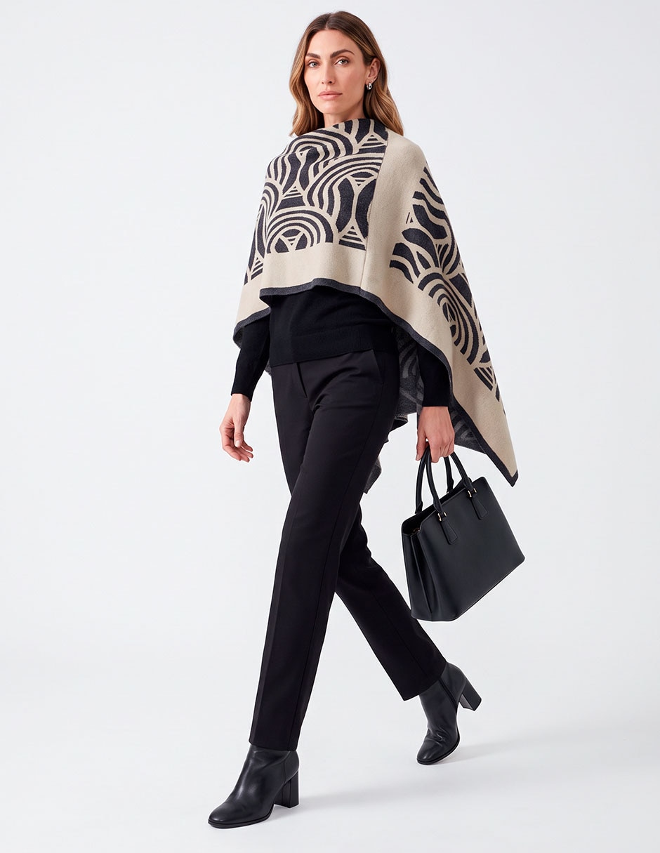 Poncho para mujer