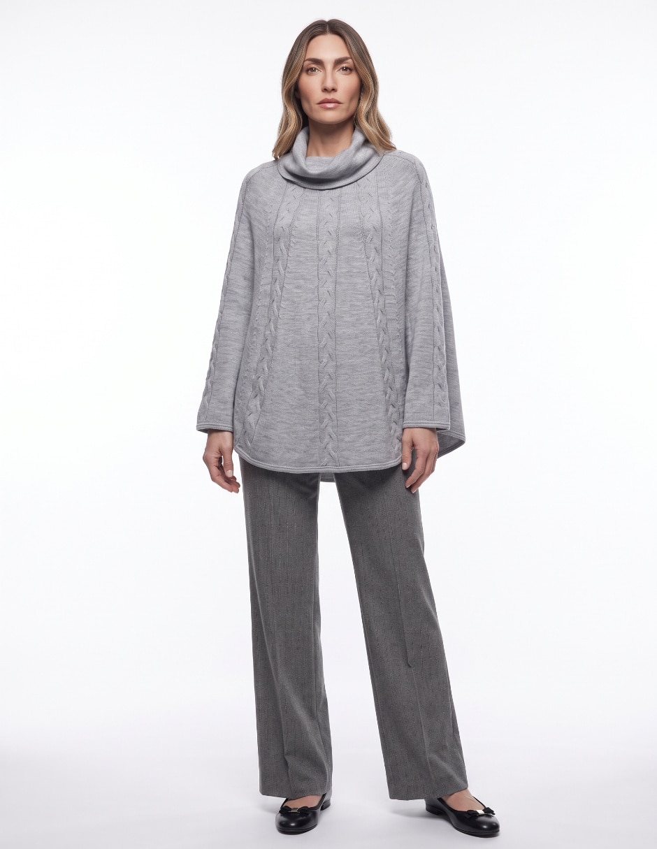 Poncho para mujer