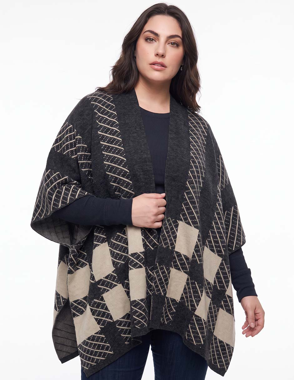 Capa/poncho/kimono para mujer 3