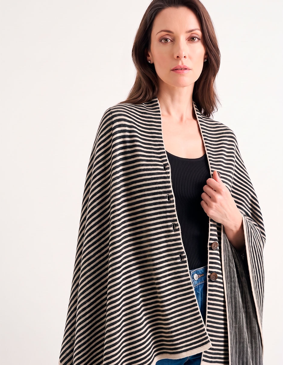 Poncho para mujer
