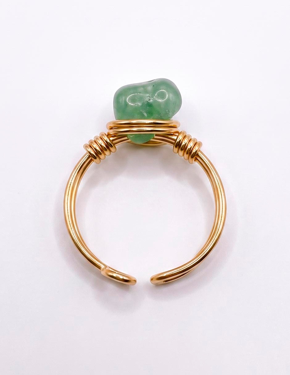 Anillo cuarzo brillante 2