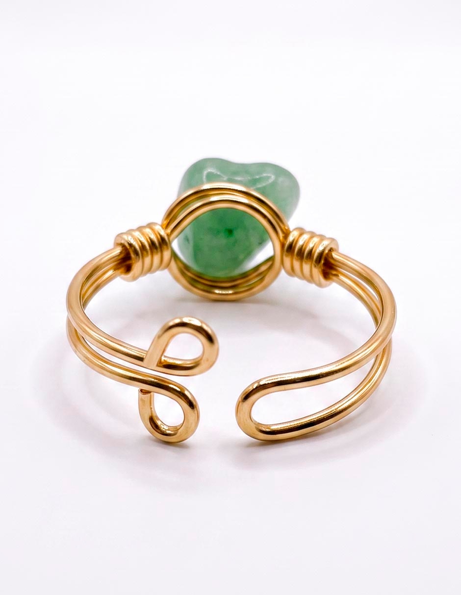 Anillo cuarzo brillante 3