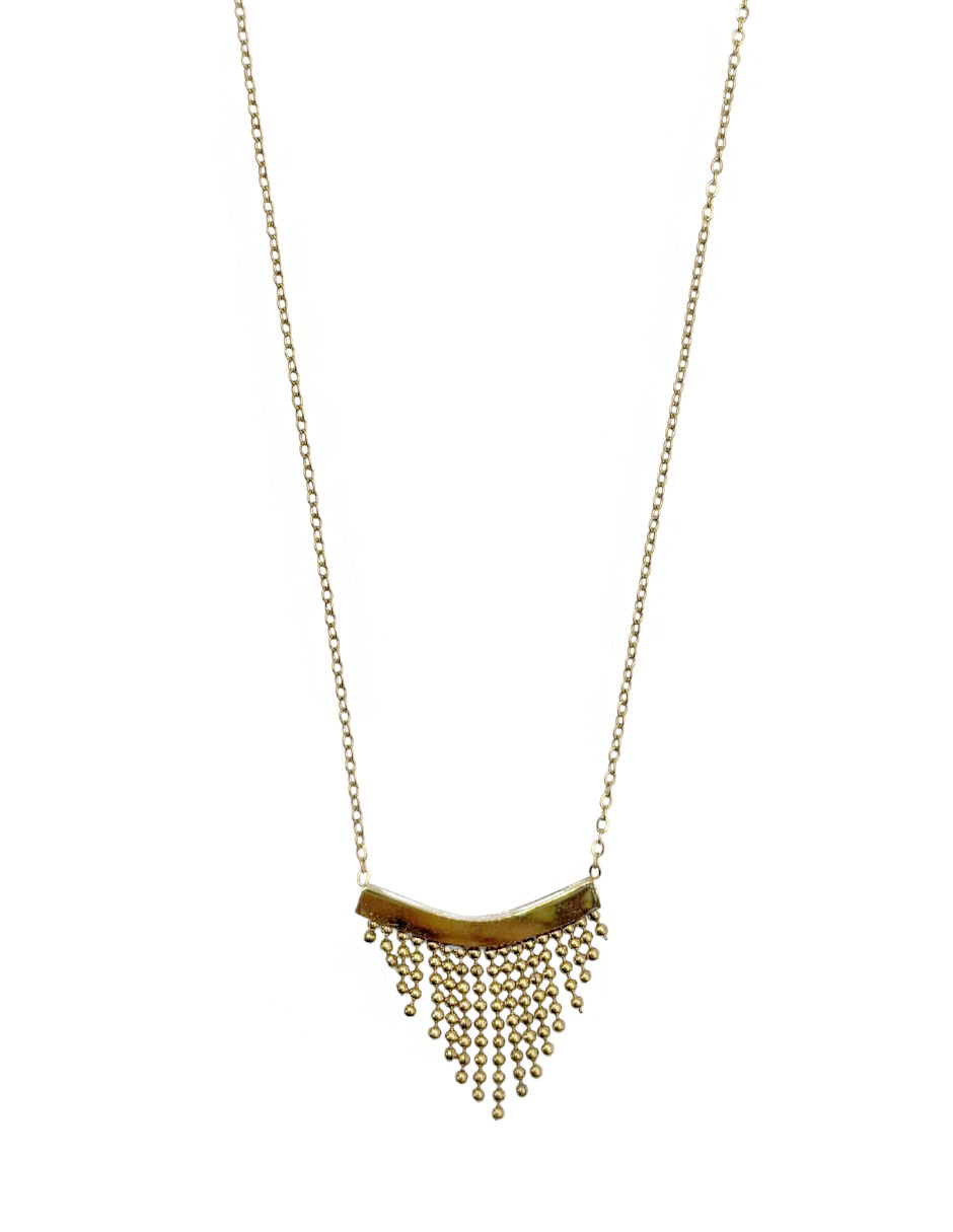 Collar de triangular de metal Collar de triangular de metal